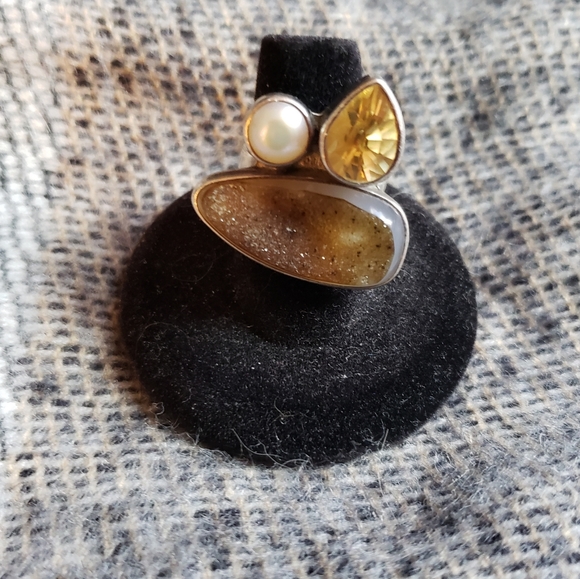 One of a kind Margaret ThurmanEcho the dreamer custom ring - Picture 1 of 5